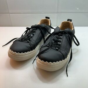 Chloe Lauren Low Top Sneaker Black Womens - US 8.5 ?